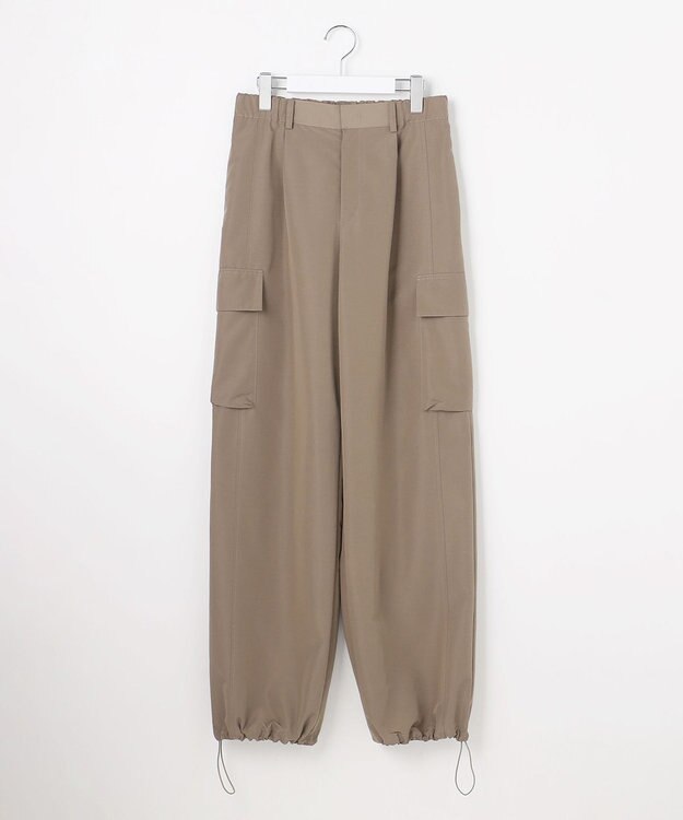 自由区 L 【17号サイズまで展開】ハイカウントカーゴ パンツ カーキ
