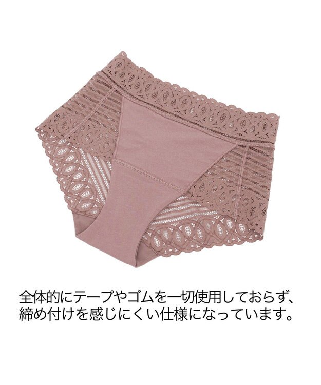 BRADELIS New York 【BRADELIS Me】Sweet Night Shorts  深履き レース ショーツ ココア