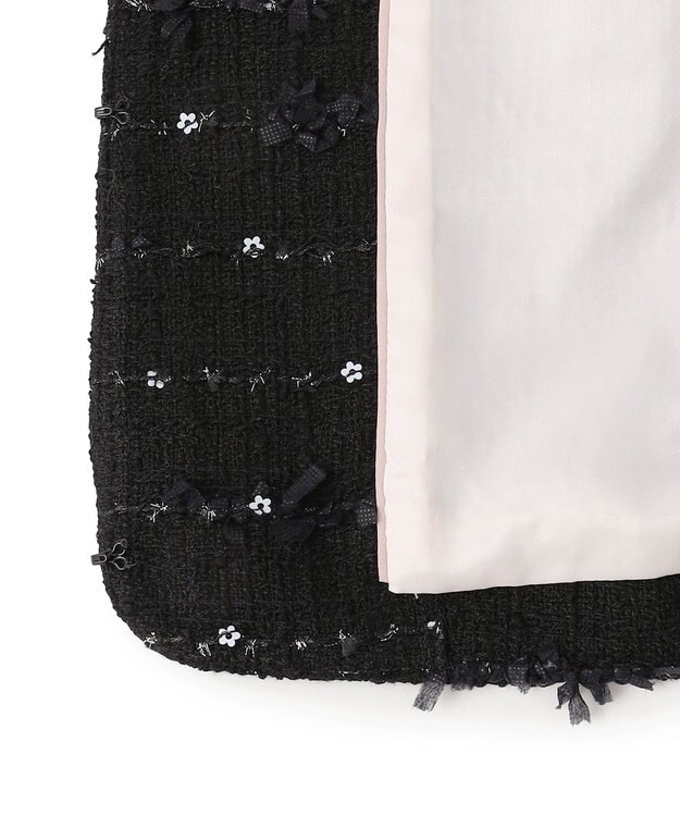 TOCCA FLOWER HIDE AND SEEK ジャケット ブラック系