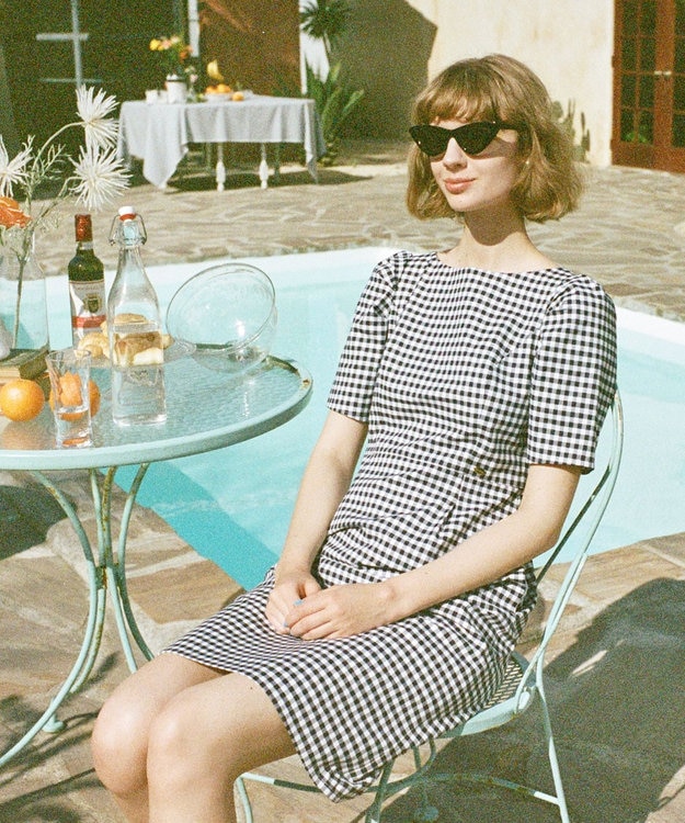 TOCCA 【洗える！】SQUARE ドレス ブラック系5