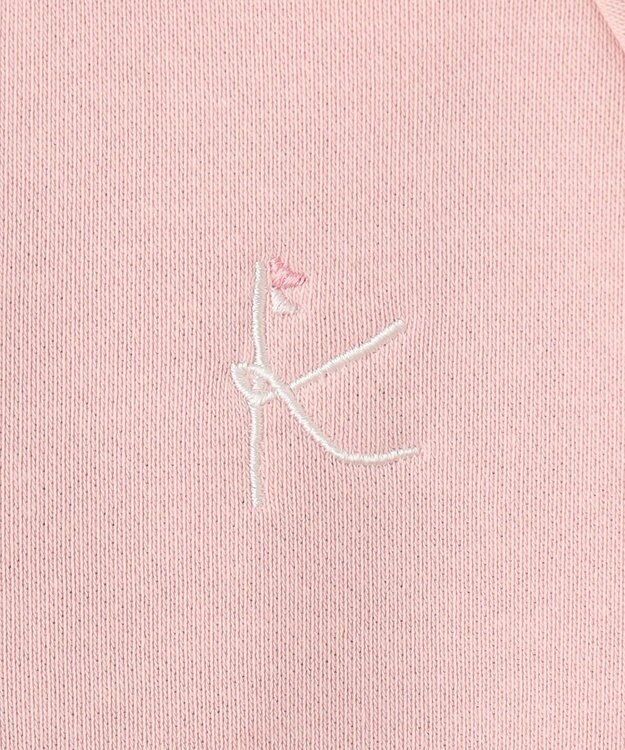 組曲 KIDS 【110-140cm】ドライコットン パーカー ピンク系