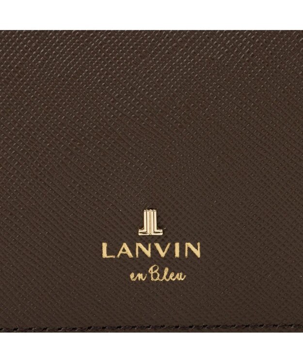 LANVIN en Bleu リュクサンブール 二つ折りコンパクト財布 ノウチャ