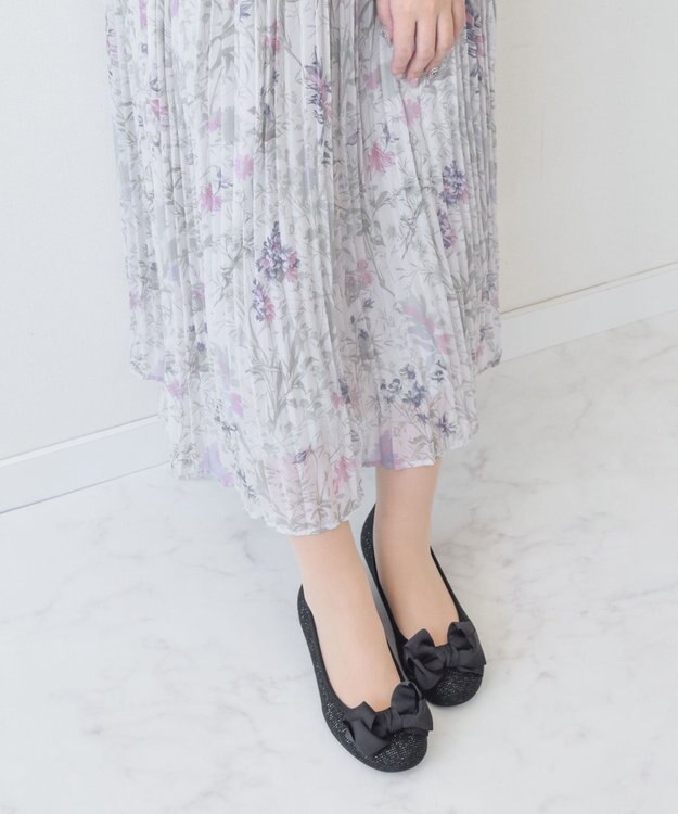 Bridget Birkin ＜3E＞【Bridget Birkin Walk】グログランリボンウォーキングパンプス ブラック