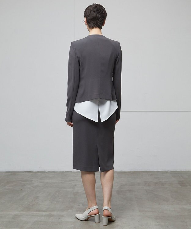 BEIGE， 【L-size】CINDY / タイトスカート C.Gray×White