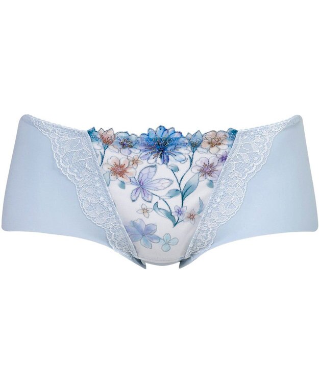 Wing ショーツ KB2366とペア 【スキマフィットブラ】 はきこみ丈あさめ KF2966 ウイング／ワコール グレイッシュブルー