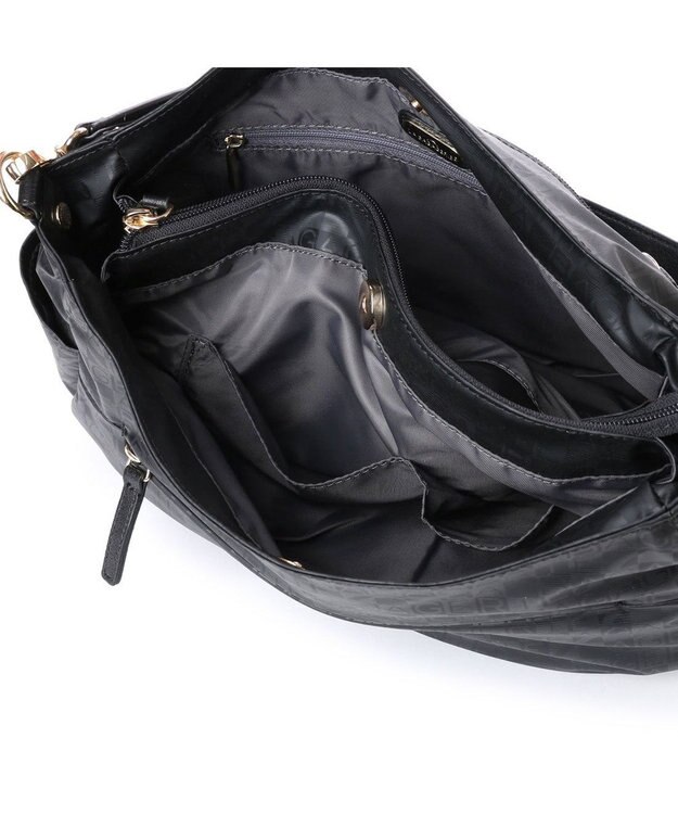 LA BAGAGERIE MONOGRAMME 2wayショルダーバッグ ブラック