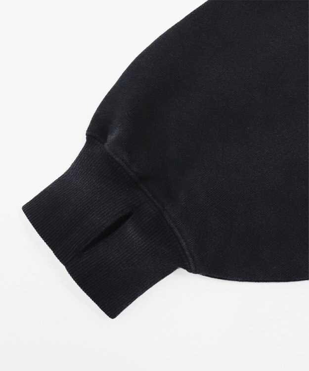 WEGO ショートZIPパーカー ブラックその他