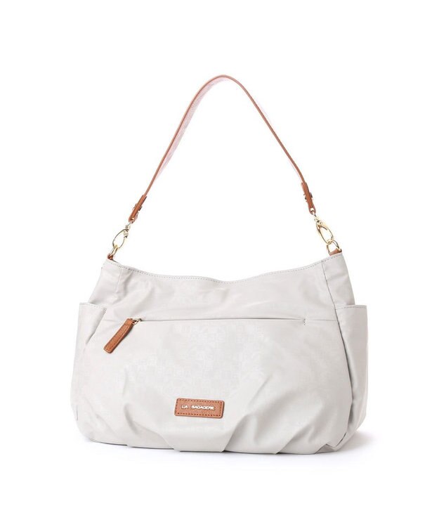 LA BAGAGERIE MONOGRAMME 2wayショルダーバッグ アイボリー