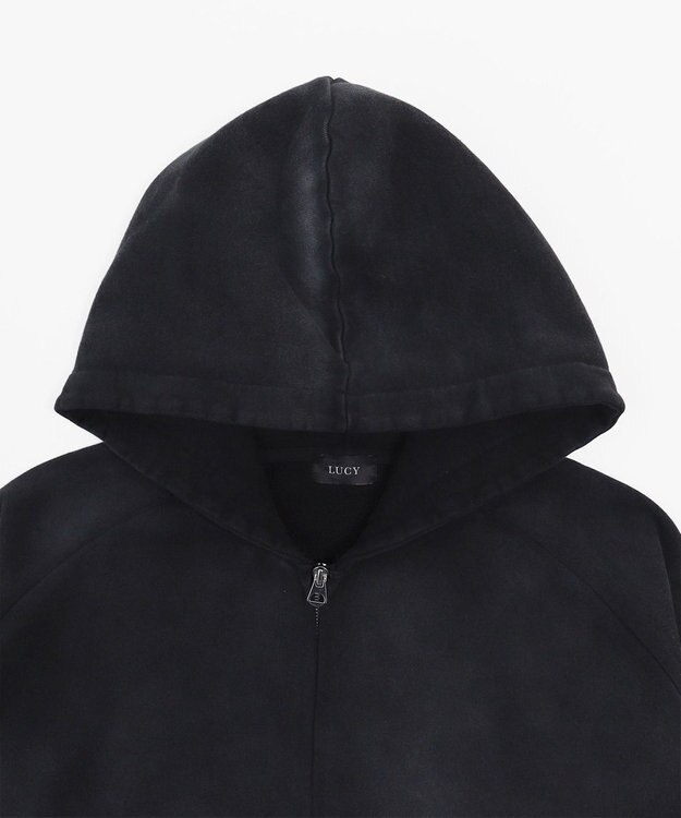 WEGO ショートZIPパーカー ブラックその他