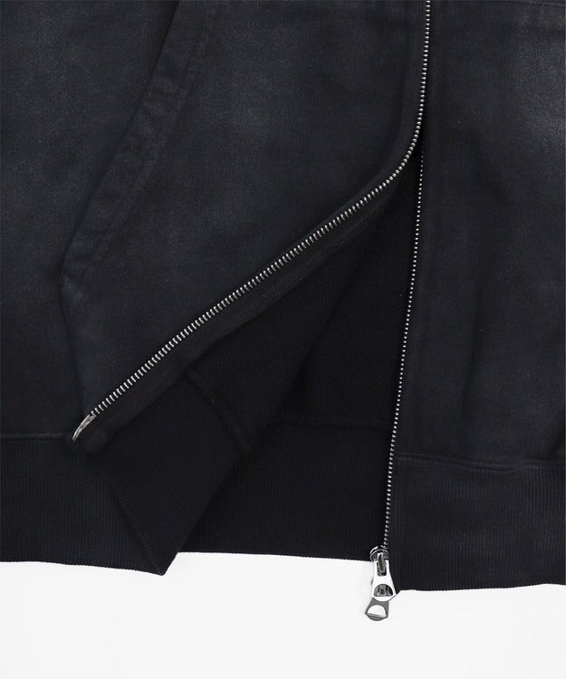 WEGO ショートZIPパーカー ブラックその他