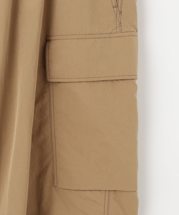 JOSEPH ABBOUD MOUNTAIN 【ECO撥水/起毛裏地】マイクロリップワッシャー カーゴ パンツ ベージュ系