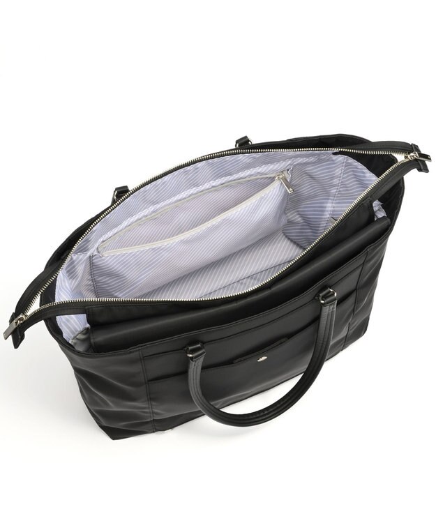 ACE BAGS & LUGGAGE ace. フロモ トートバッグ B4サイズ 14インチPC収納 ２気室 68812 エース ブラック