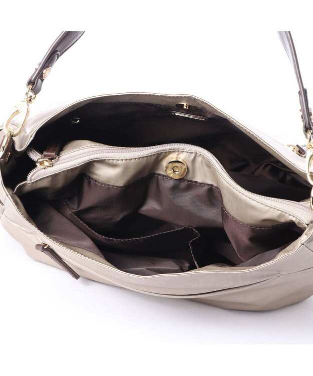 LA BAGAGERIE MONOGRAMME 2wayショルダーバッグ ゴールド