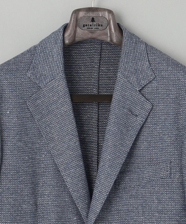 GOTAIRIKU 【ウォッシャブル】ノルマンディーリネン カーディガンジャケット（23年モデル） サックスブルー系8