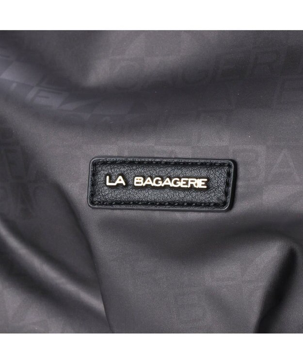 LA BAGAGERIE MONOGRAMME 2wayショルダーバッグ ガンメタリック