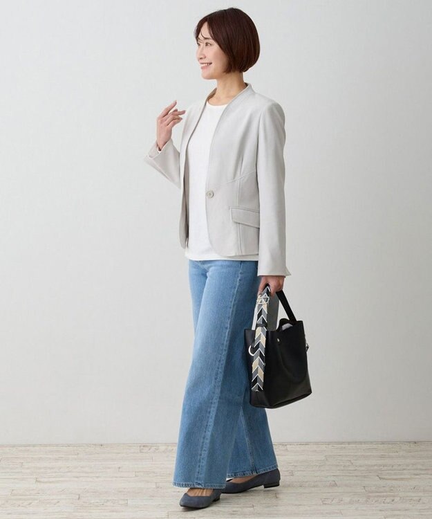 ROOTOTE 1055【ショルダー付きワンハンドル】LT.デリ.ポイント.ショルダー-B 02：ブラック