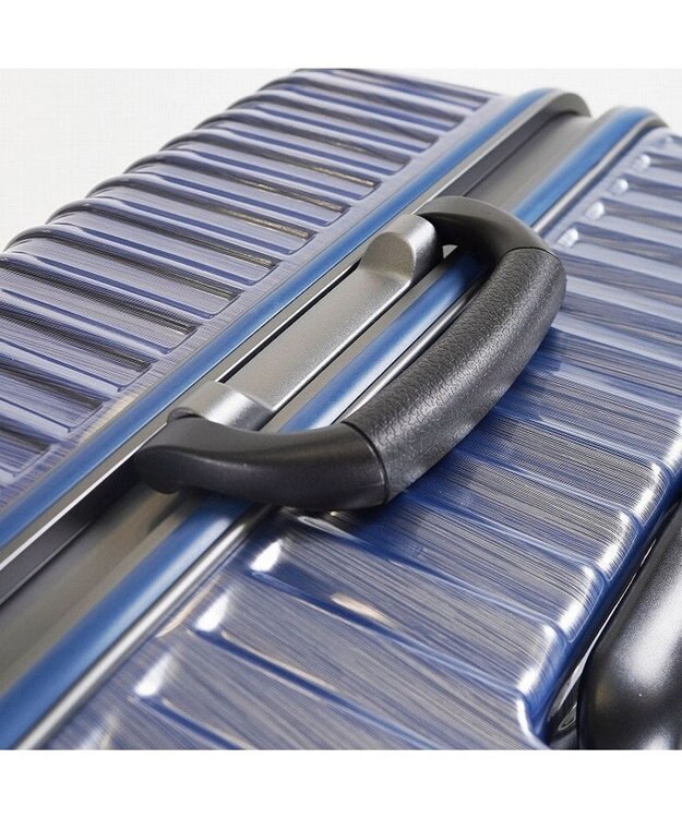 ACE BAGS & LUGGAGE ACE クレスタ2F スーツケース フレームタイプ 4~5泊 58L 05107 エース ネイビーヘアライン