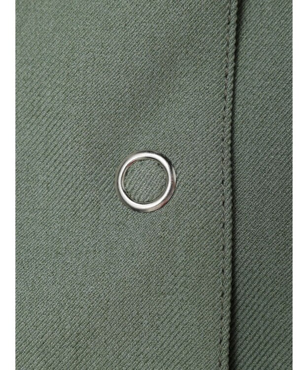 earth music&ecology ショート丈カバーオール Khaki