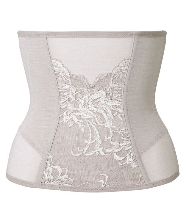 BRADELIS New York 【BRADELIS NewYork peace】すらっと細みえウエストニッパー24 グレージュ