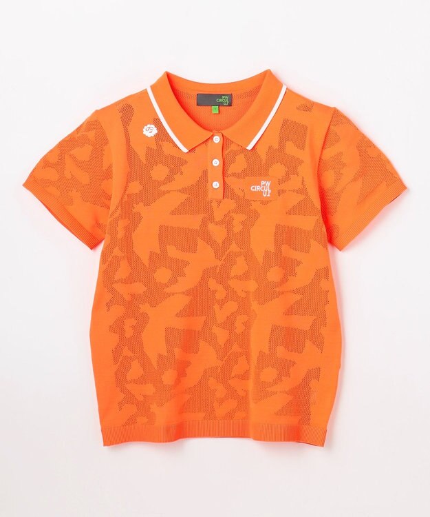 PW CIRCULUS 【WOMEN】ＤＯＶＥモチーフ ニッポロ ゴルフウェア レディース オレンジ系