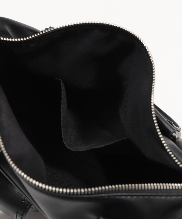 WEGO ポケットデザインボストンショルダー ブラック