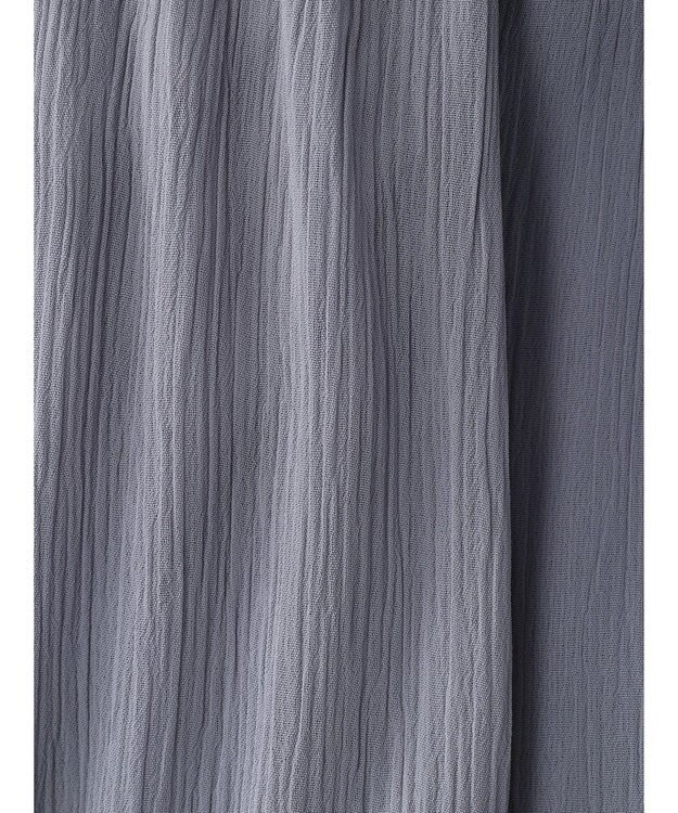 earth music&ecology マジョリカプリーツブラウス Sax