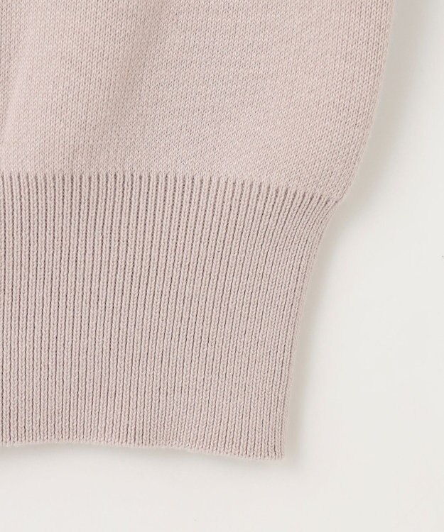 ANY 【洗濯機可】スウェットライクカーディガン オイスター