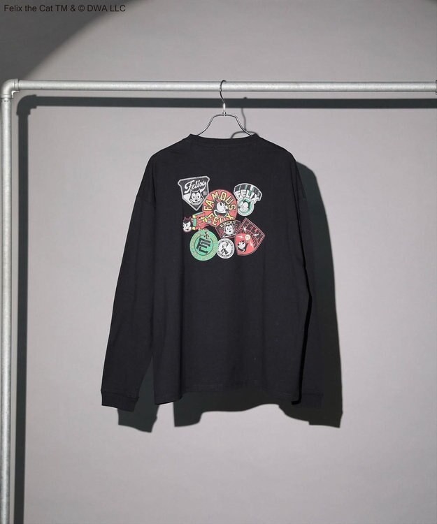 Green Parks ■ＦＥＬＩＸ　グラフィックバックｐｔ　ロンＴＥＥ Black