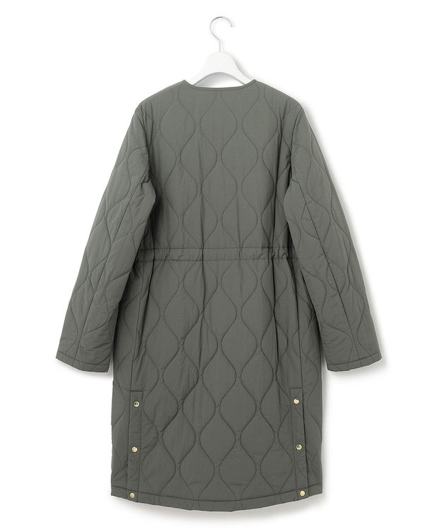 23区 S 【撥水加工】 中綿 ロング パディング アウター グレー系