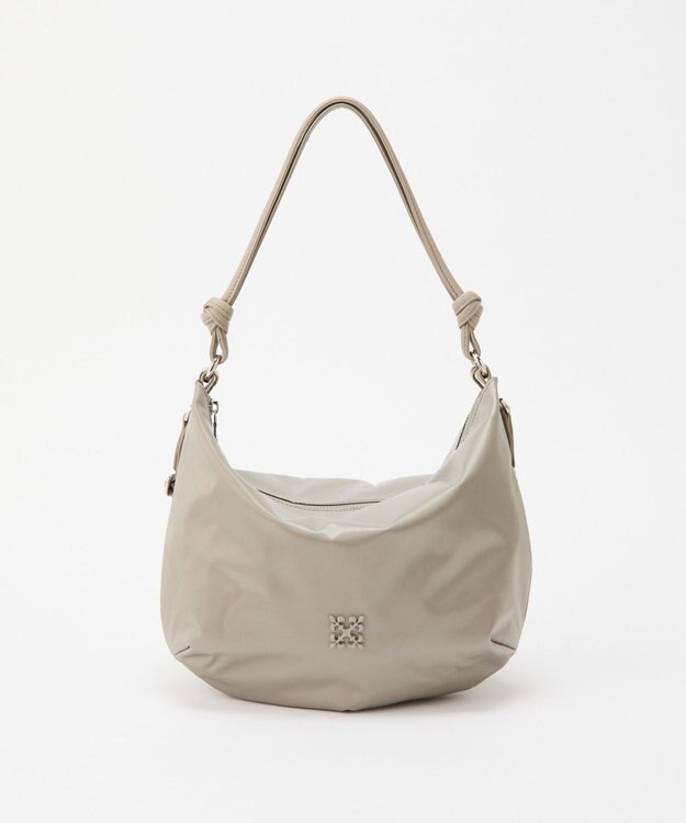 russet 【2025AW新作】クラウズナイロン ラウンド2WAYショルダーバッグ(CE-1621) Gray