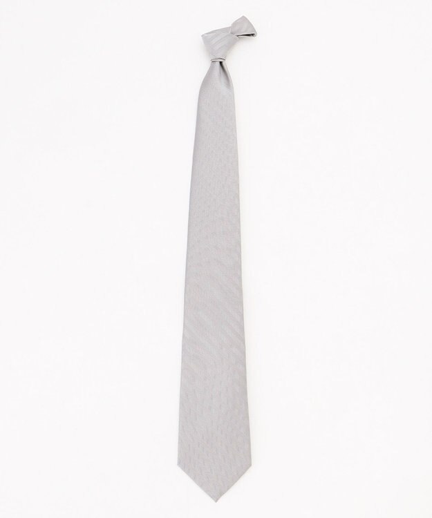 J.PRESS MEN 【FOMARL COLLECTION】シャドーヘリンボーン フォーマルネクタイ アイボリー系