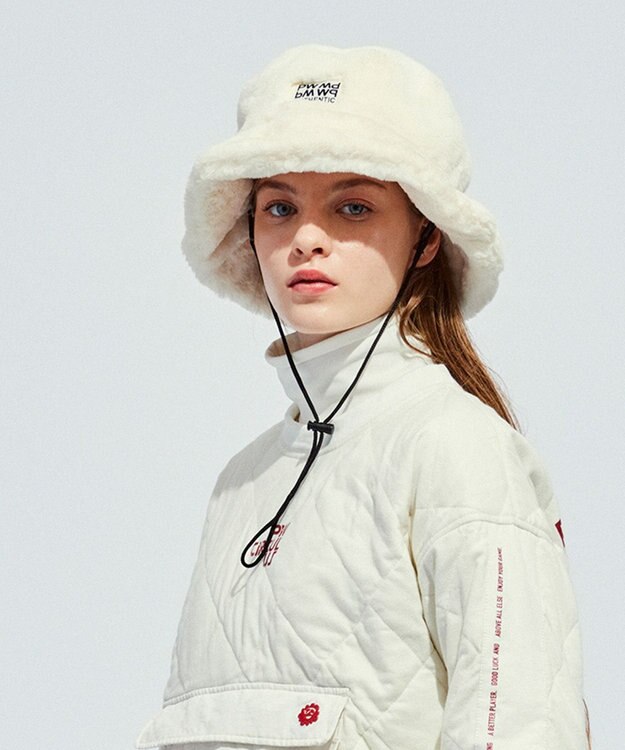 PW CIRCULUS 【UNISEX】フェイクファーバケハ ホワイト系