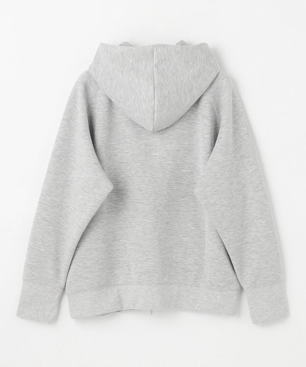 ANY ダブルジップパーカー トップグレーラメ