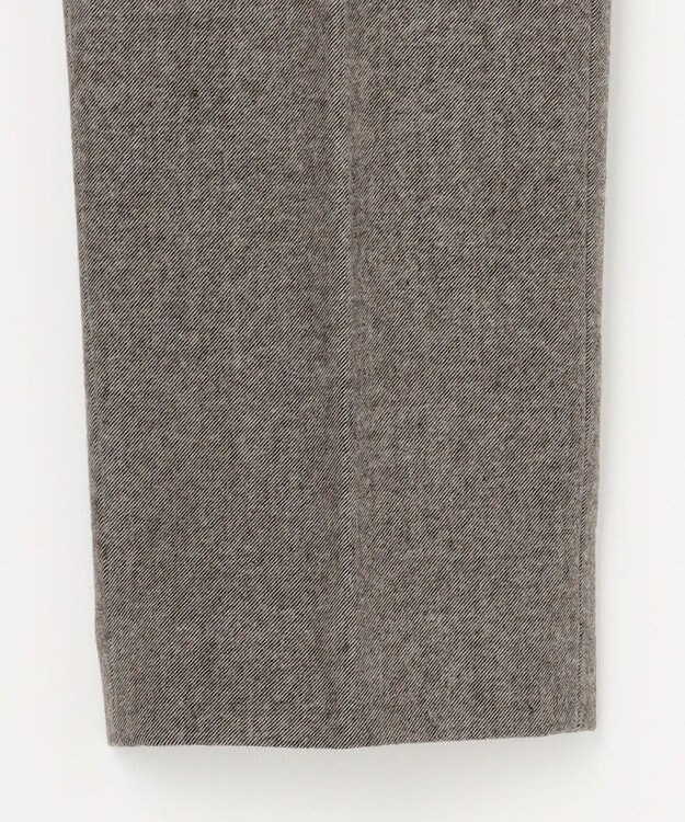 J.PRESS LADIES L チェルビック テーパード パンツ ブラウン系