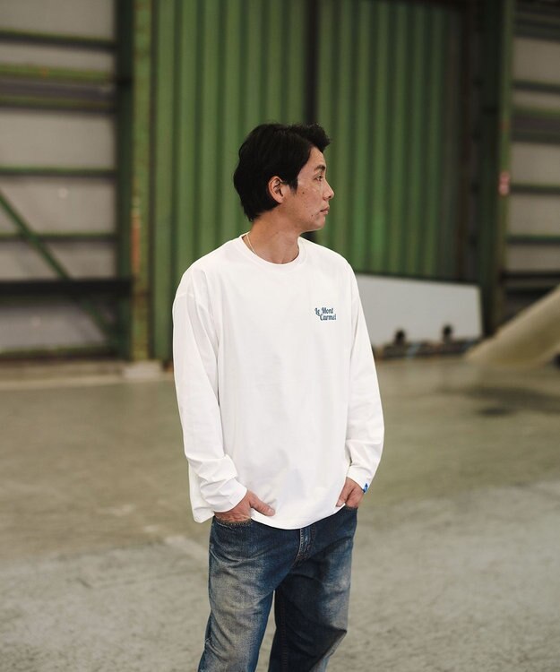 SHARE PARK MENS 【UVケア・吸水速乾・ストレッチ・軽量 】バックプリントTシャツ（L・XLサイズ） ホワイト系