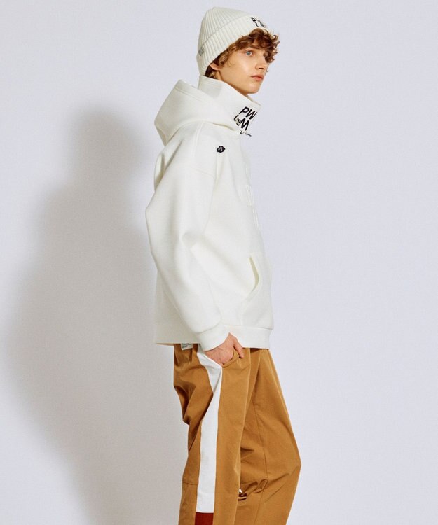PW CIRCULUS 2025 NEW！【MEN】デタッチャブルフーディ ゴルフ ホワイト系