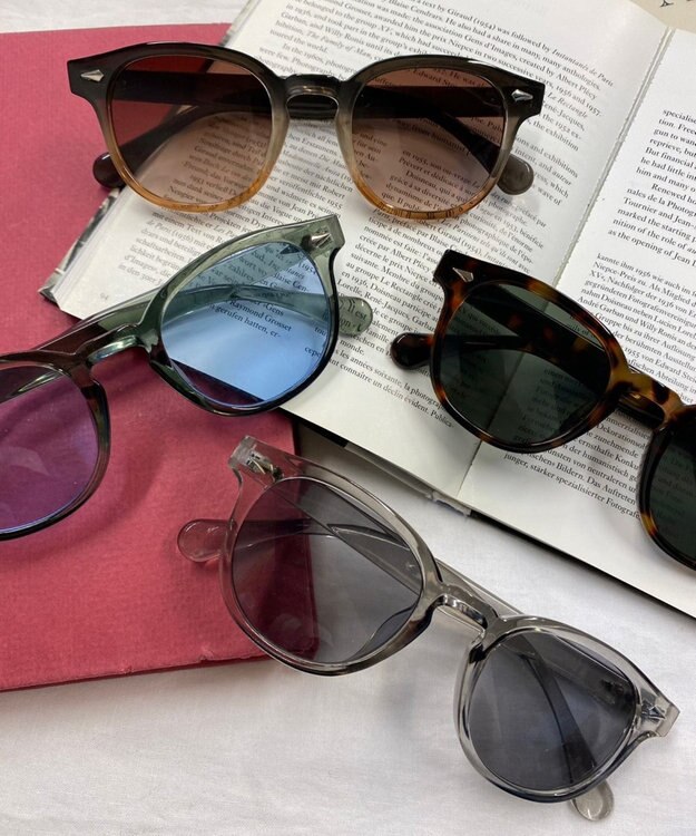 WEGO 【ユニセックス着用ITEM】クリアフレームカラーアイウェア 柄1