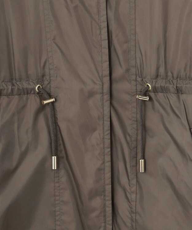 自由区 【洗える/リバーシブル】ブライトキルト リバーシブルコート カーキ系