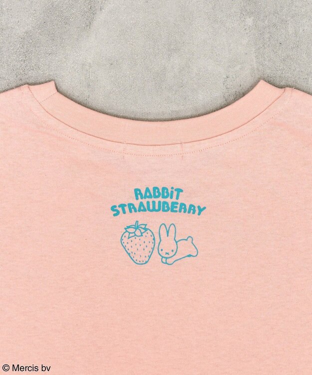 earth music&ecology ｍｉｆｆｙ／ｅａｒｔｈ　ｓｔｒａｗｂｅｒｒｙ　Ｔｅｅ Pink