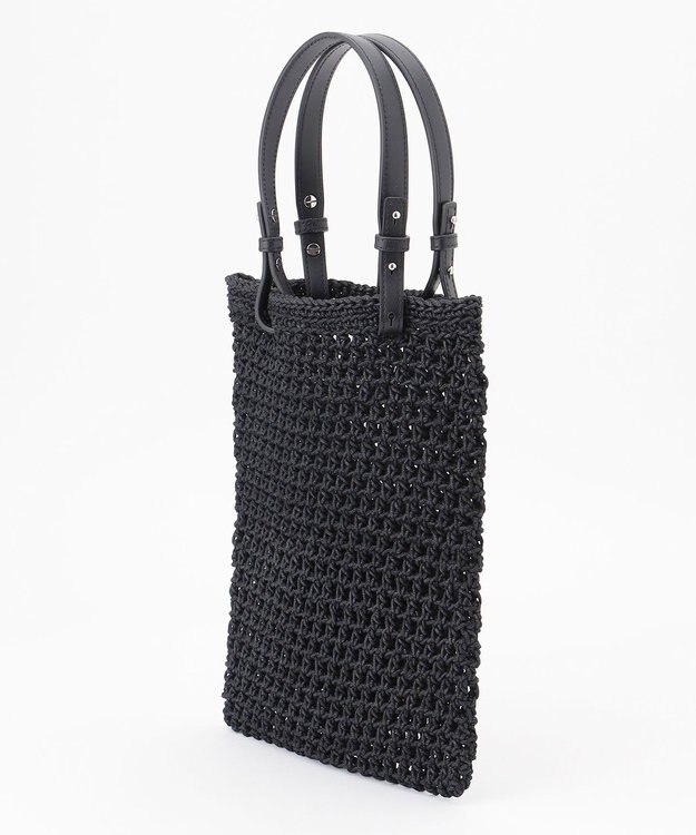 GRACE CONTINENTAL TOV CROCHE BAG ブラック
