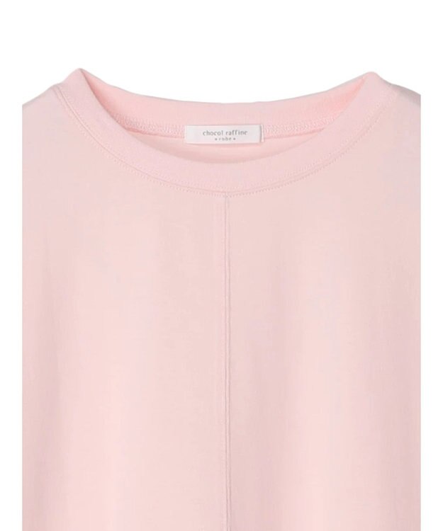 Green Parks 接触冷感裾リブＴシャツ Pink