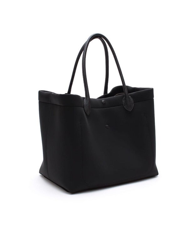 A.D.M.J. 【A4収納可】【魔法のように軽い】マジックライト/キューブトート34cm NEGRO,A