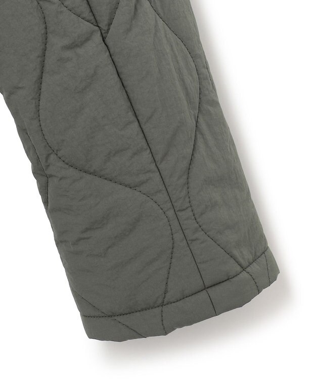 23区 【撥水加工】 中綿 ロング パディング アウター グレー系