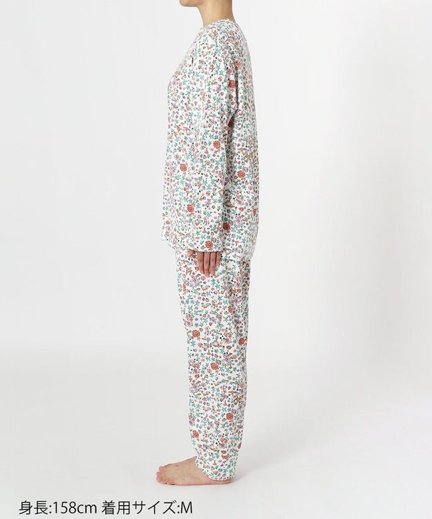 tsumori chisato SLEEP ツモリチサト パジャマ 長袖 長ズボン レディース UDX575 /ワコール アイボリー