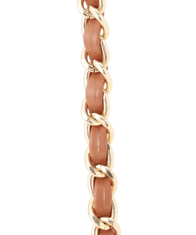 23区 GIOLICAツイード ショルダーバッグ テラコッタミックス