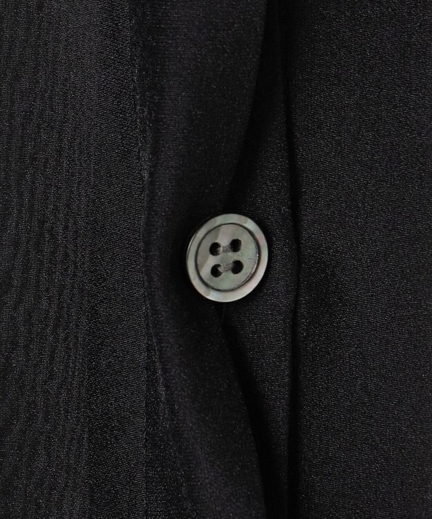 ICB 【先行予約】 ドライシアーオーガンジー シャツ ブラック