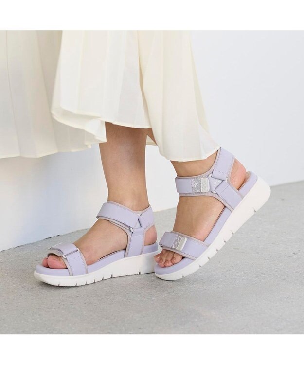 Riz raffinee <Riz raffinee>スポーツサンダル ラベンダー