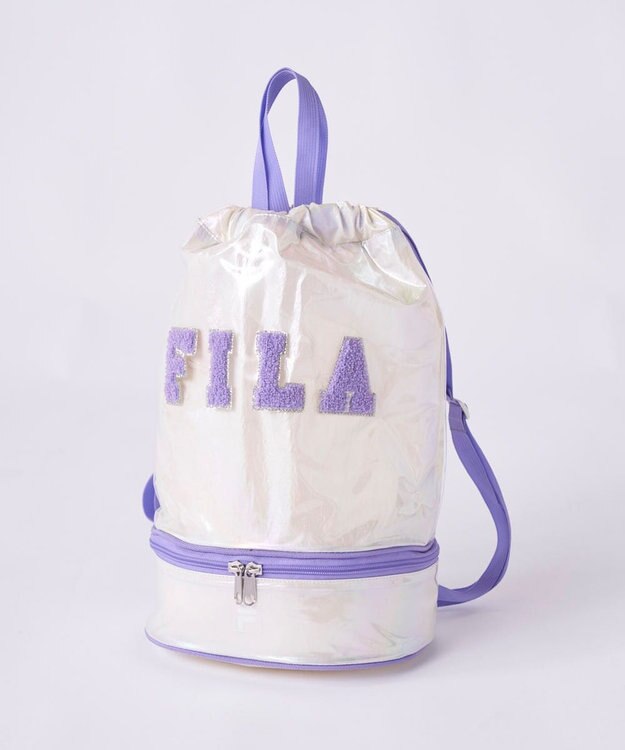 OP／FILA 【FILA】オーロラ二重底ボンサック ホワイト