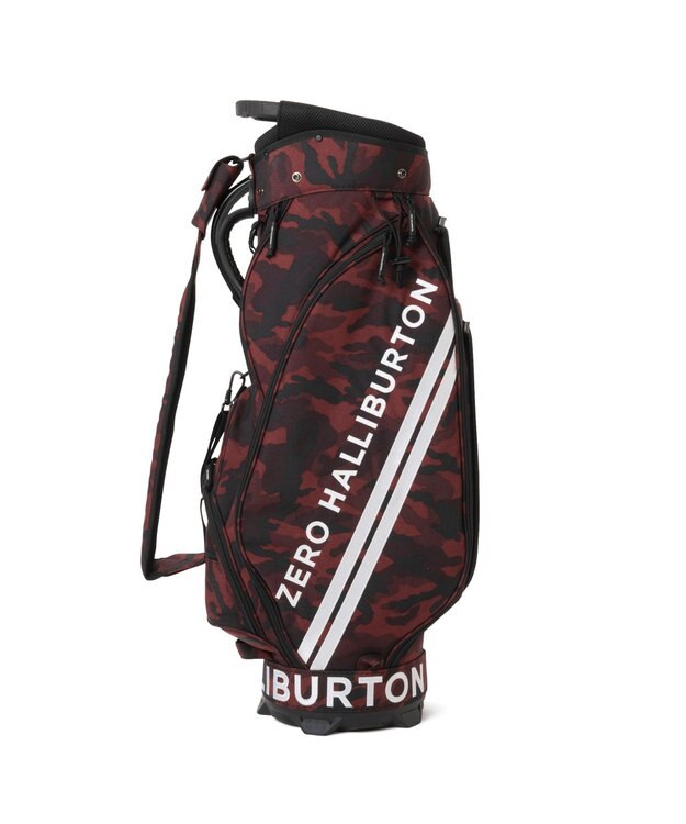 ZERO HALLIBURTON コーデュラキャディバッグ 82051 レッドカモ
