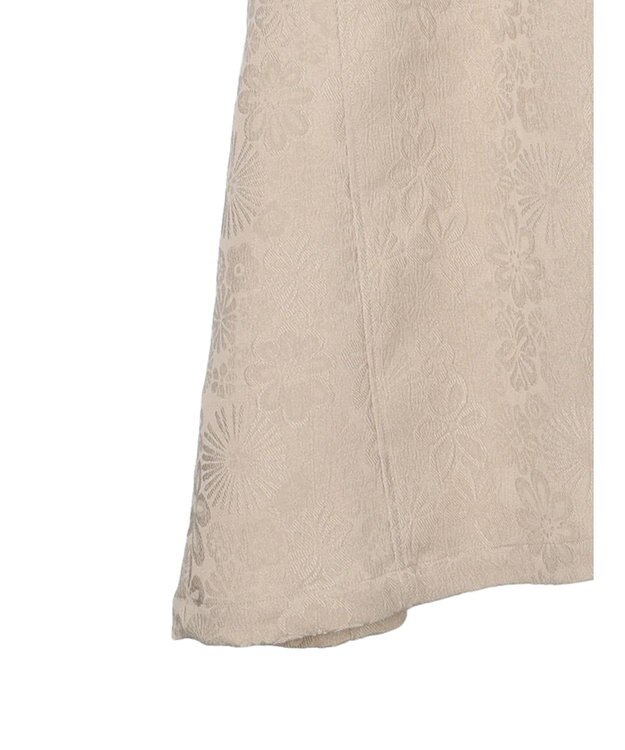 Green Parks ・ＥＬＥＮＣＡＲＥ　ＤＵＥ　ジャカードステンカラーコート Beige